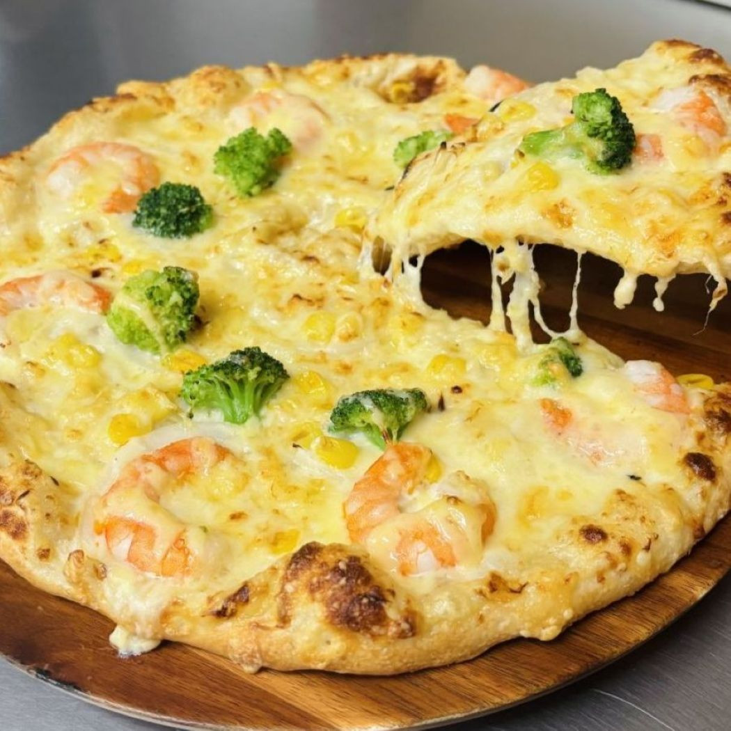 エビ＆マヨ（王道エビマヨの満足ピザ）｜ナチュラルスマイルピザ