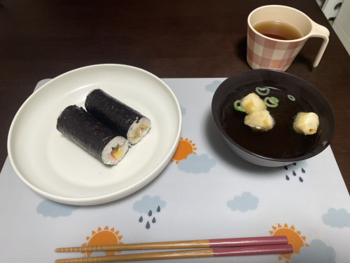 節分の恵方巻