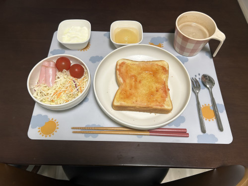 4/4の朝ごはん(*^▽^*)