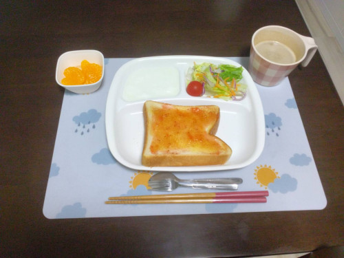 4/18の朝ごはん