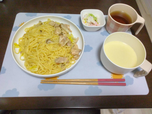 4/22の晩ごはん(^^♪