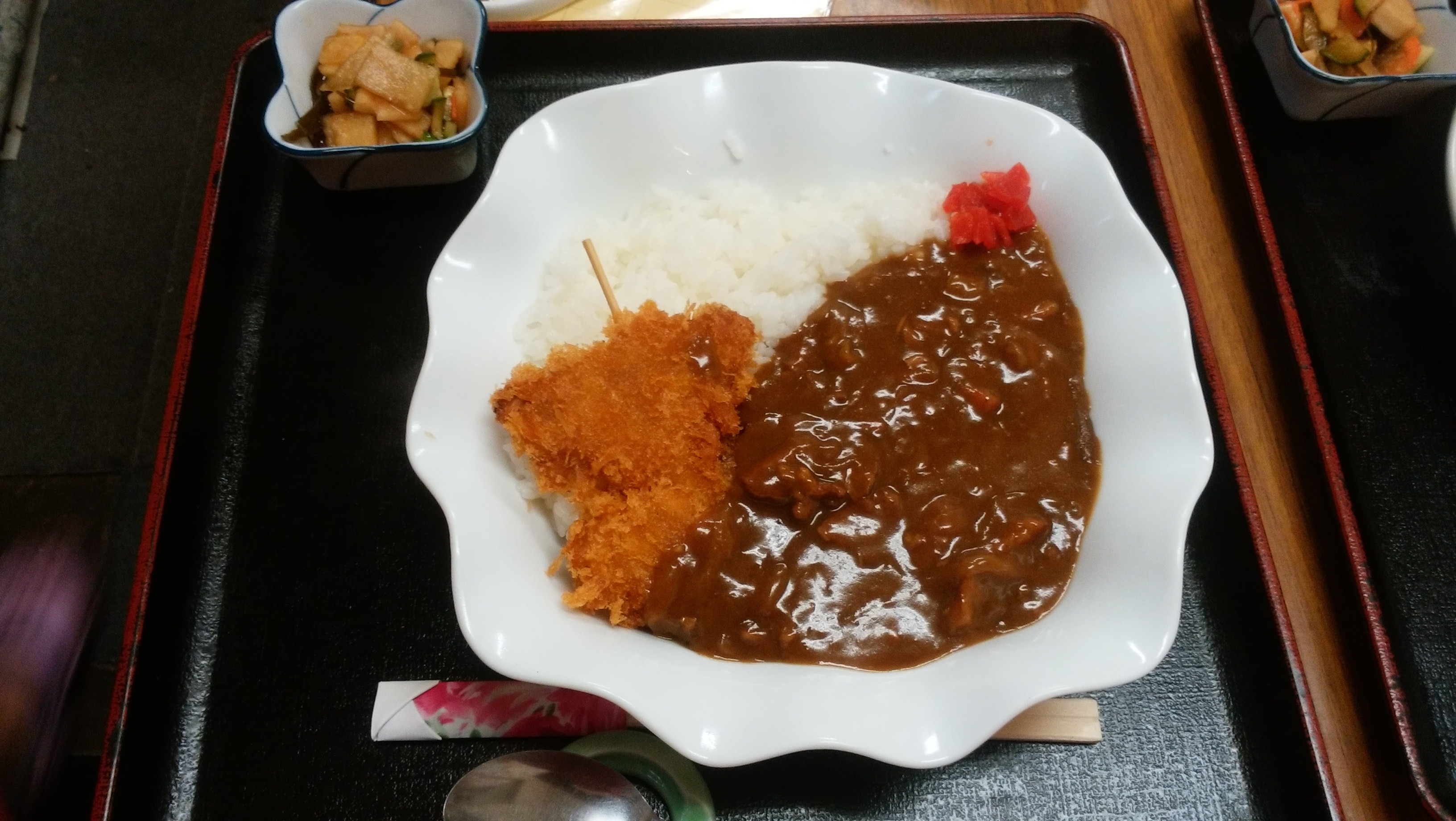 お肉屋さんのカレーライス
