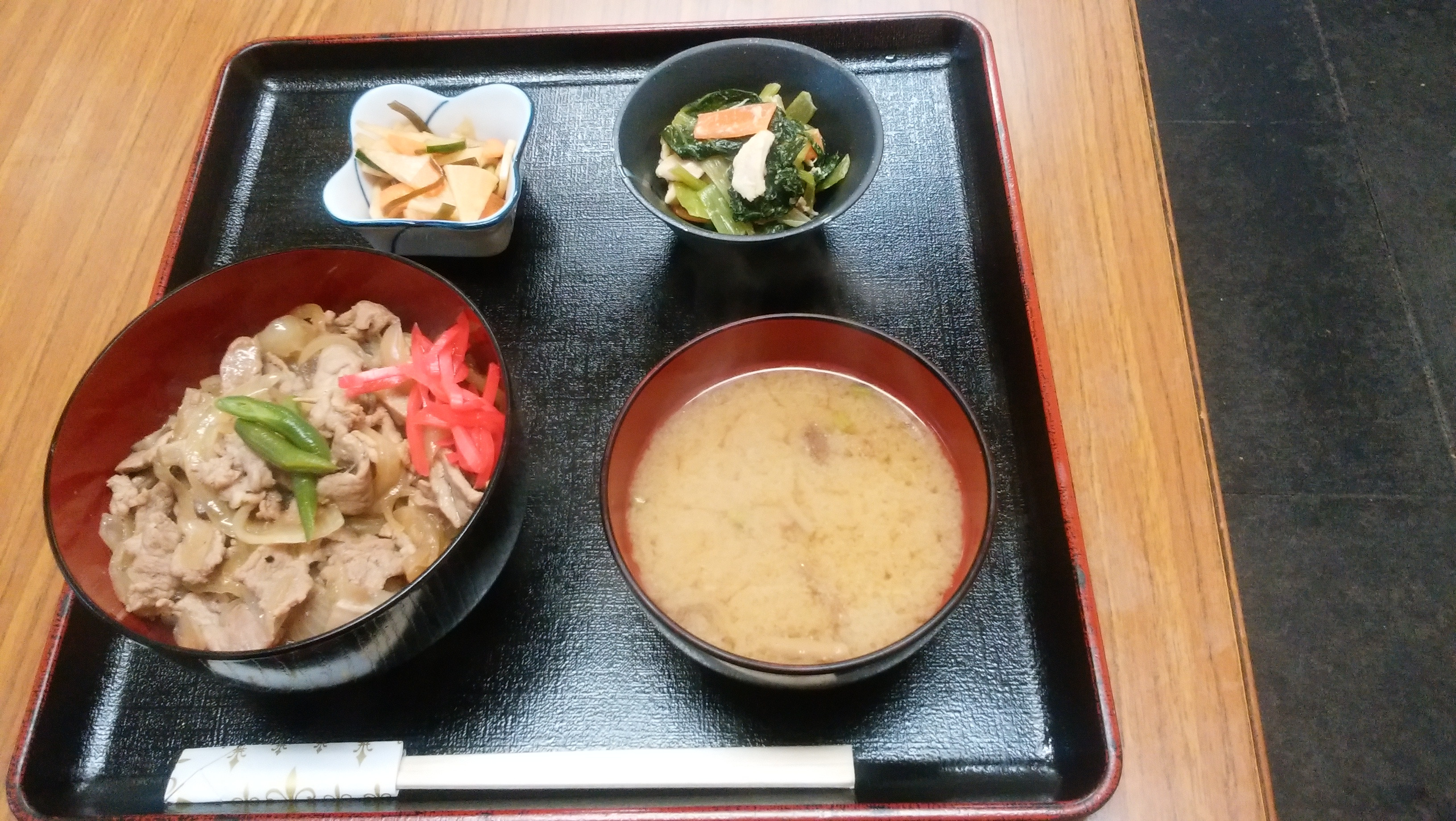 豚丼定食