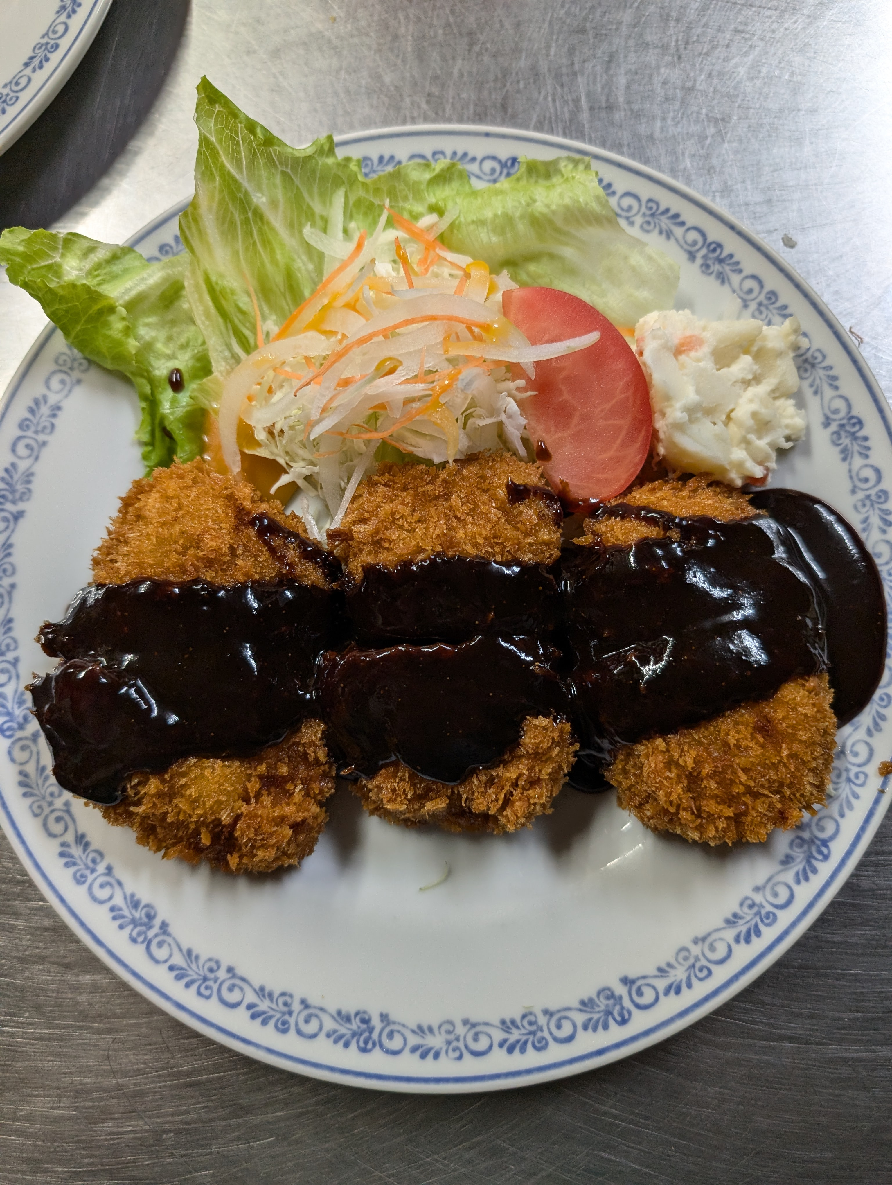 ヒレかつライス