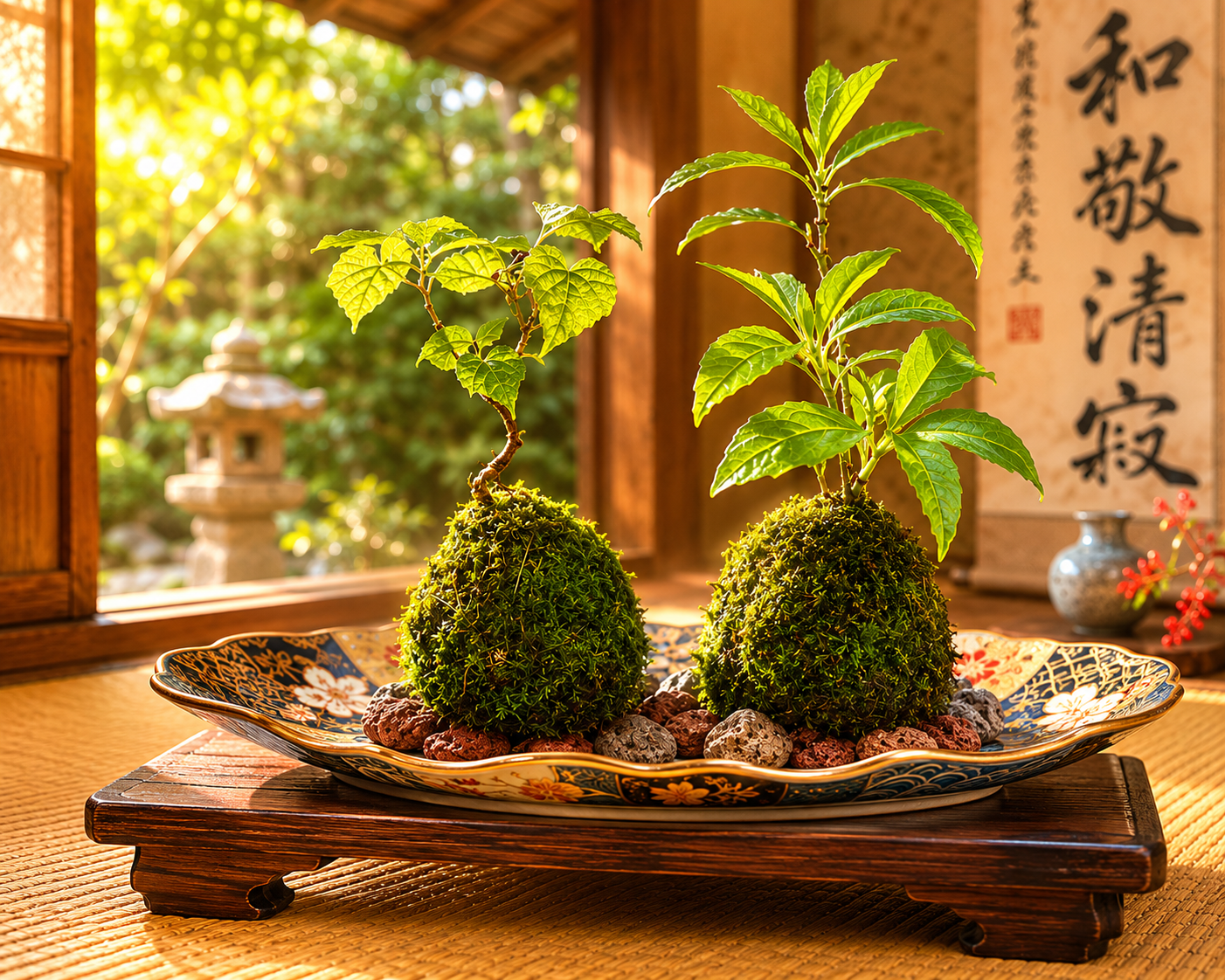 静寂の中に、そっと息づく緑