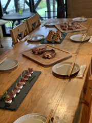 ある日のBBQパーティーメニューたち