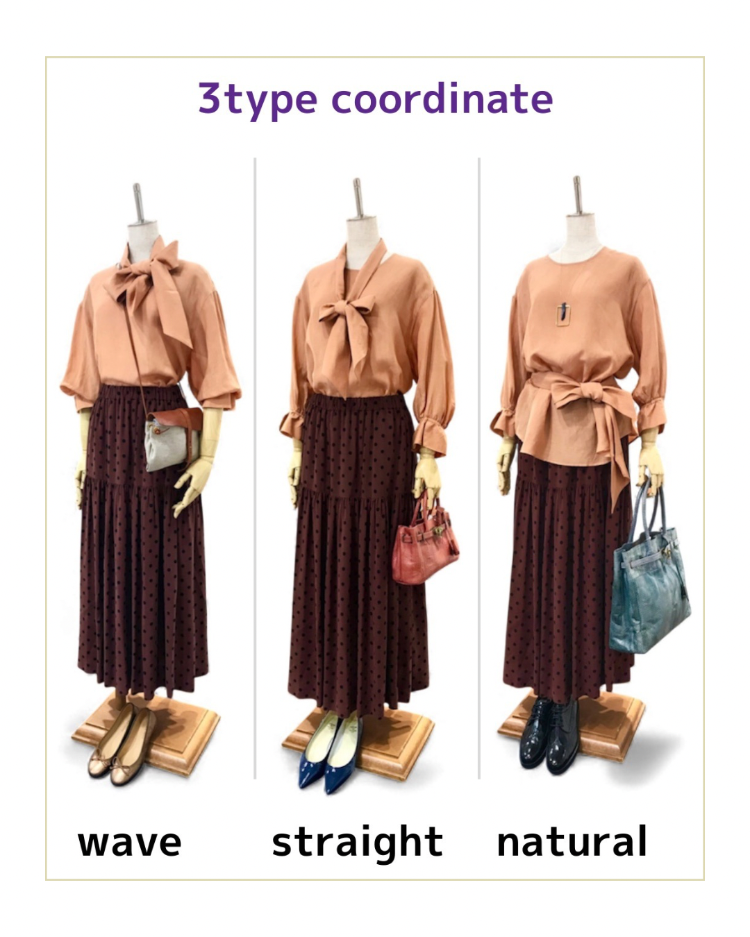 骨格3タイプコーデ解説