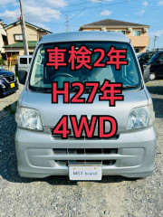 4WD 走行13.9万k パワーウィンドウ 4ATキーレス ETC ハイゼット 車検2年 Bカメラ ドラレコ コーナーセンサー