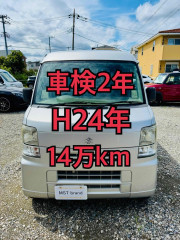 走行14万k H24年 キーレス ETC エブリイ 車検2年 車体 ナビ TV
