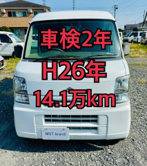 走行14.1万k H26年 キーレス ETC エブリイ 車検2年 車体 ドラレコ
