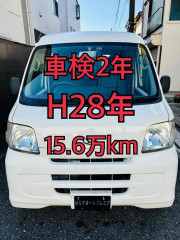 H28年 キーレス ETC ハイゼット 車検2年 カーナビ ワンセグ ドラレコ