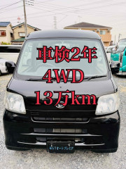 4WD H22年 パワーウィンドウ キーレス ETC ハイゼット 車検2年 車体 Bカメラ 