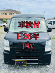 H26年 PW キーレス ETC エブリイ 車体 車検付 Bカメラ ドラレコ