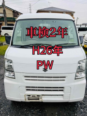 H26年 PW キーレス ETC エブリイ 車体 車検2年 Bカメラ ドラレコ