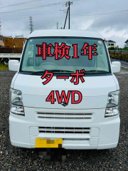 4WD ターボ H25年 PW キーレス ETC エブリイ 車体 車検1年