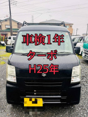 ターボ H25年 PW キーレス ETC エブリイ 車体 車検1年 Bカメラ ドラレコ
