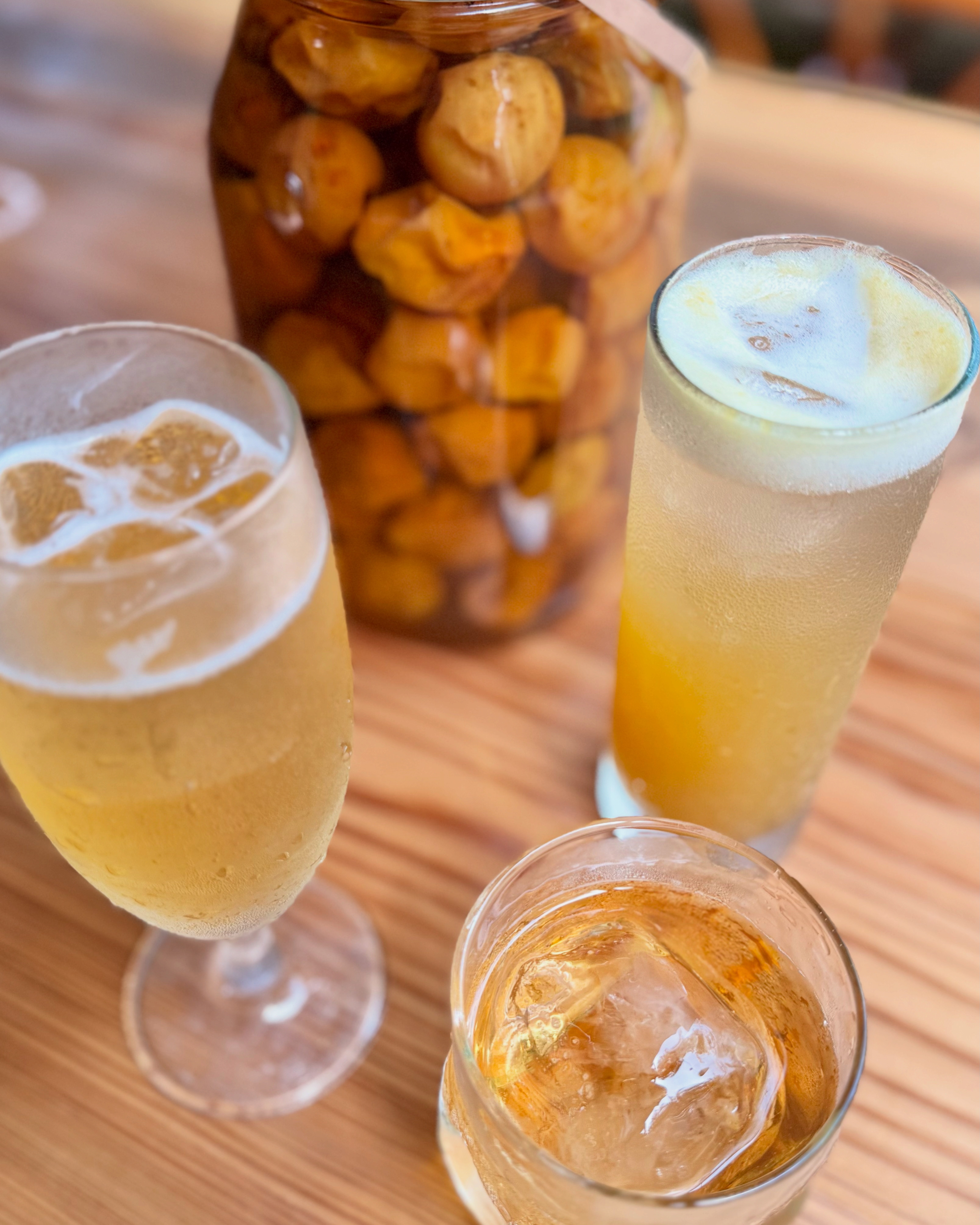 【季節限定】自家製　梅ソーダ（アルコールorノンアル）