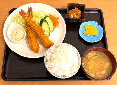 海老フライ定食