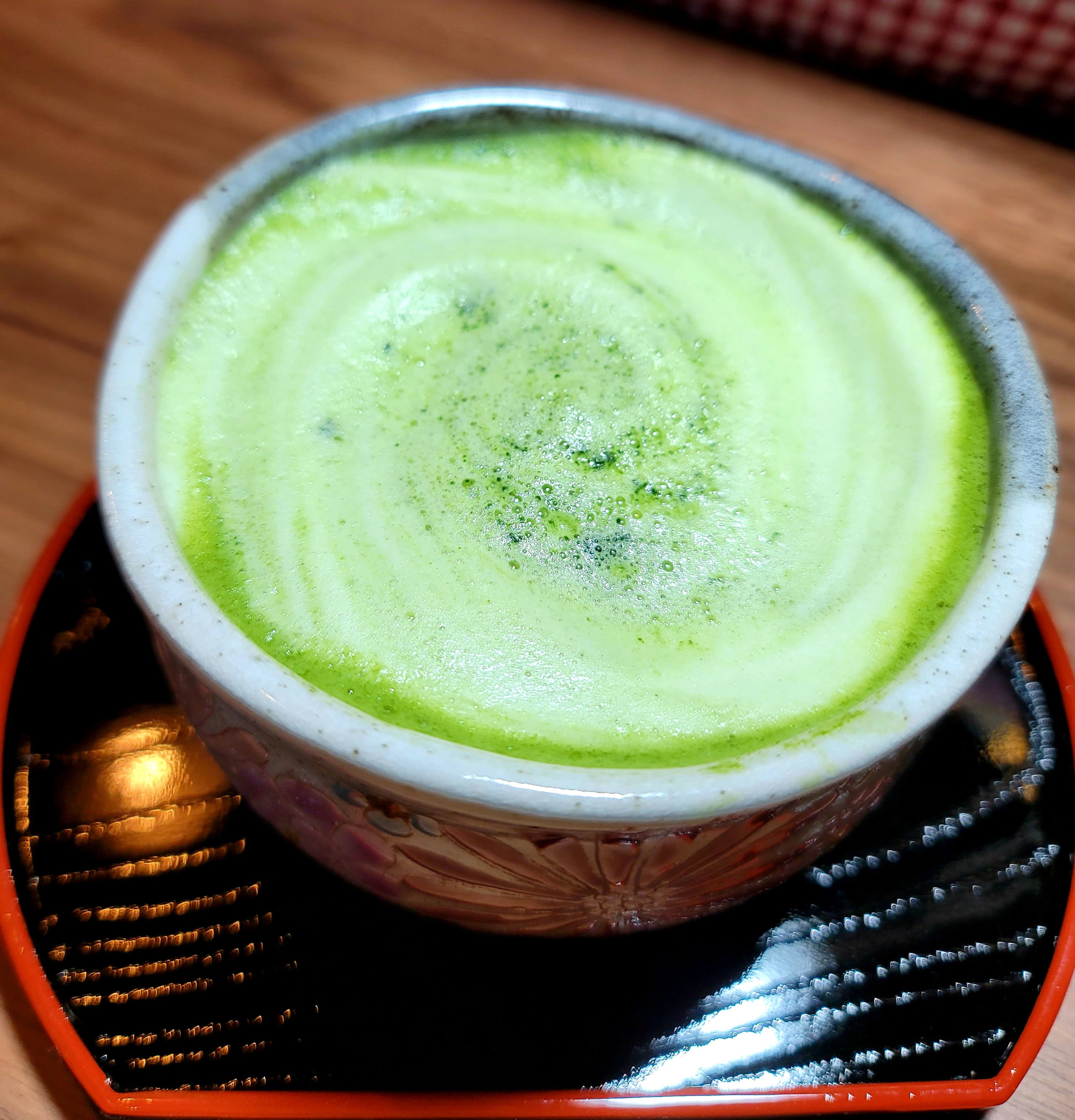 ふわふわ☆抹茶ミルク