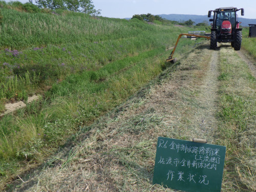 農業用排水路除草１.JPG