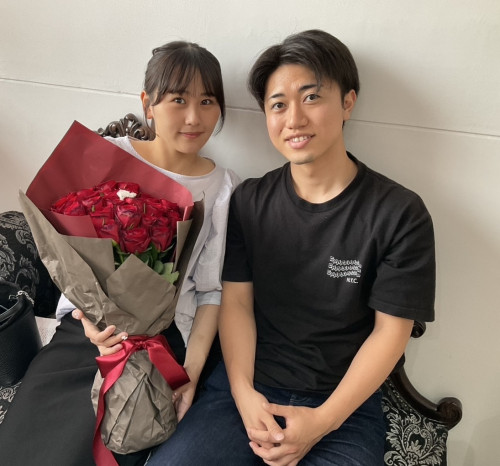 プロポーズのお花でご注文いただきました！