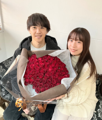 プロポーズのお花でご注文いただきました🌹