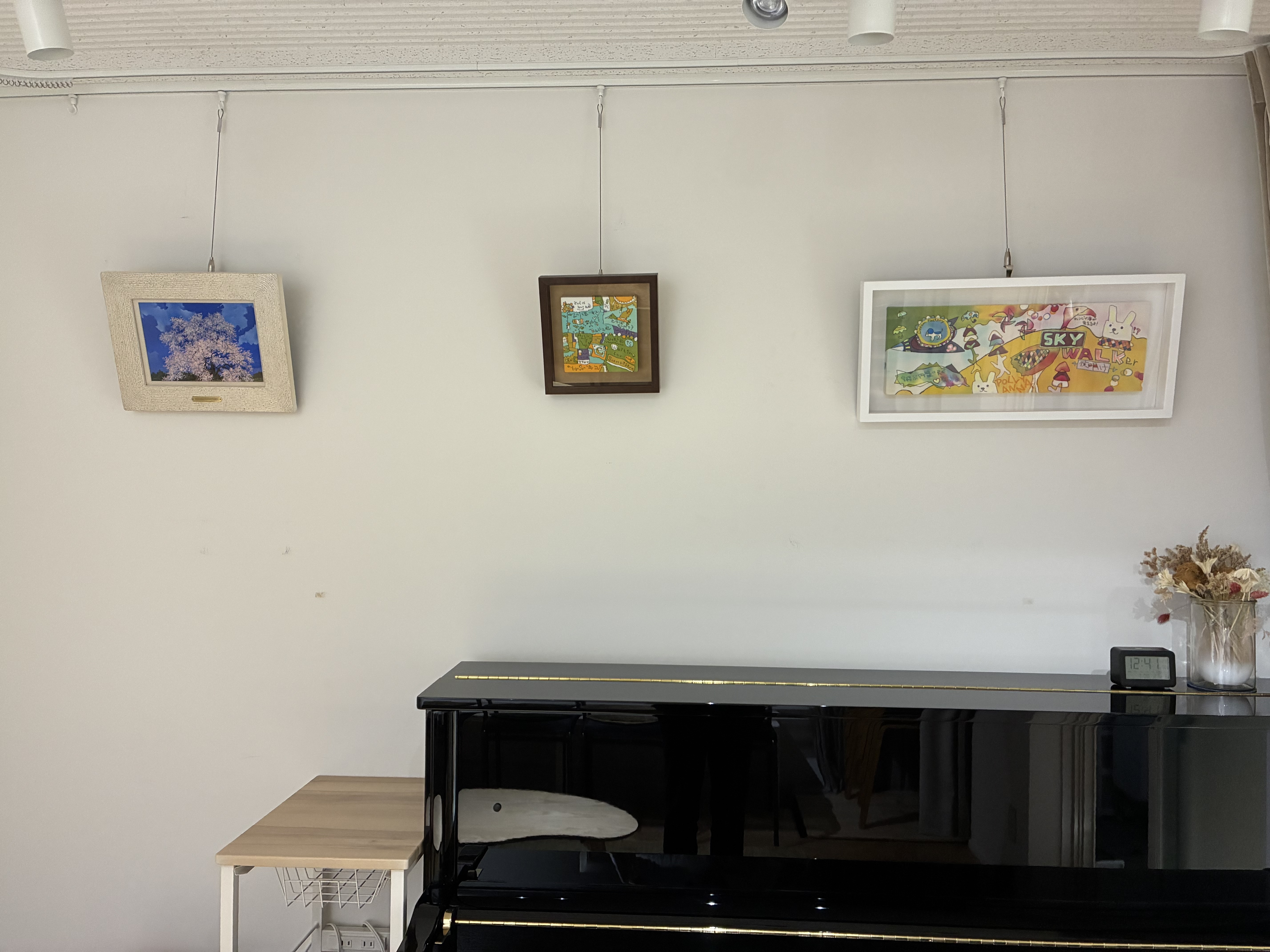 ピアノ調律を済ませました。