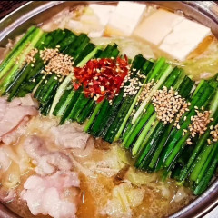 ぷりぷり国産もつ鍋コース3500円