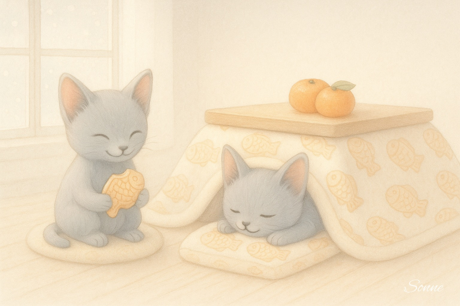 ❄️たい焼きの冬