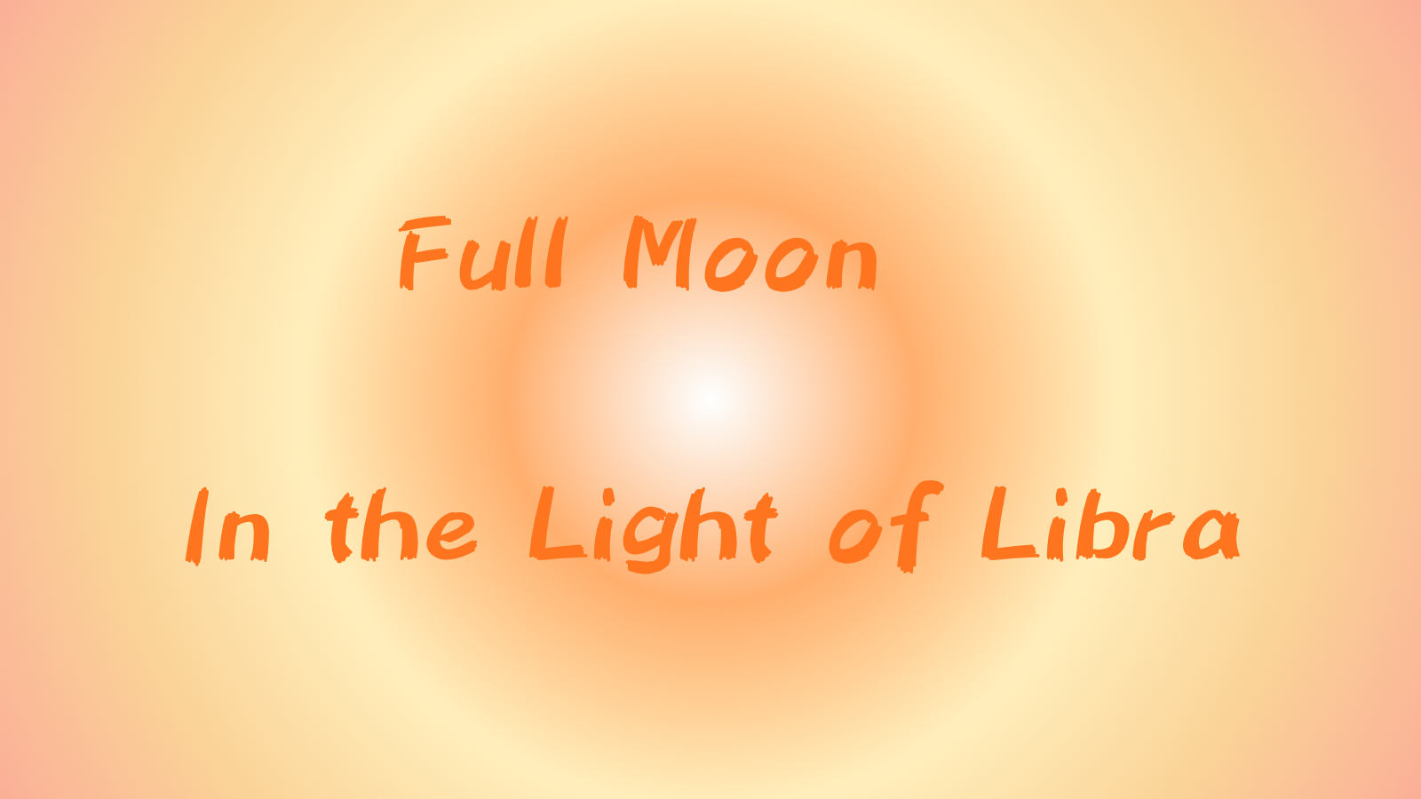 🌕 満月メッセージ　天秤座の灯にて