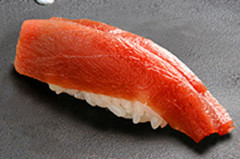 本マグロの赤身握り（２貫）