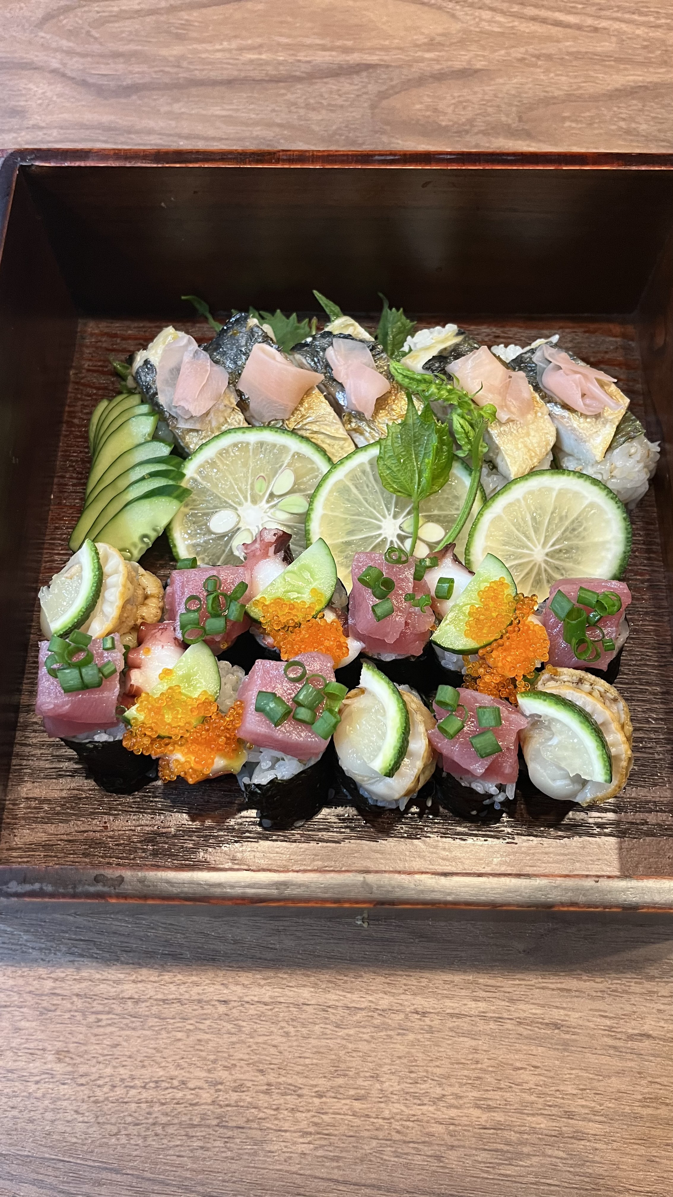 お正月を迎える〜お寿司とお節〜