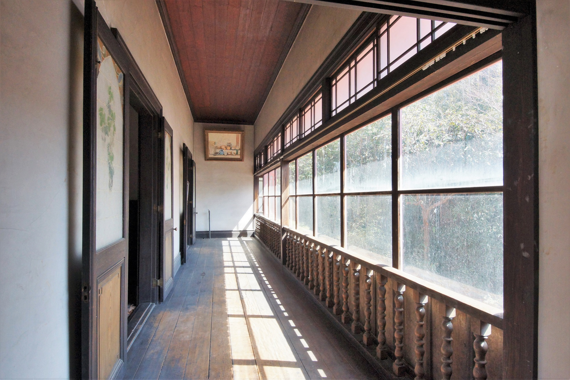 This old house is a mix of Japanese and Western styles.