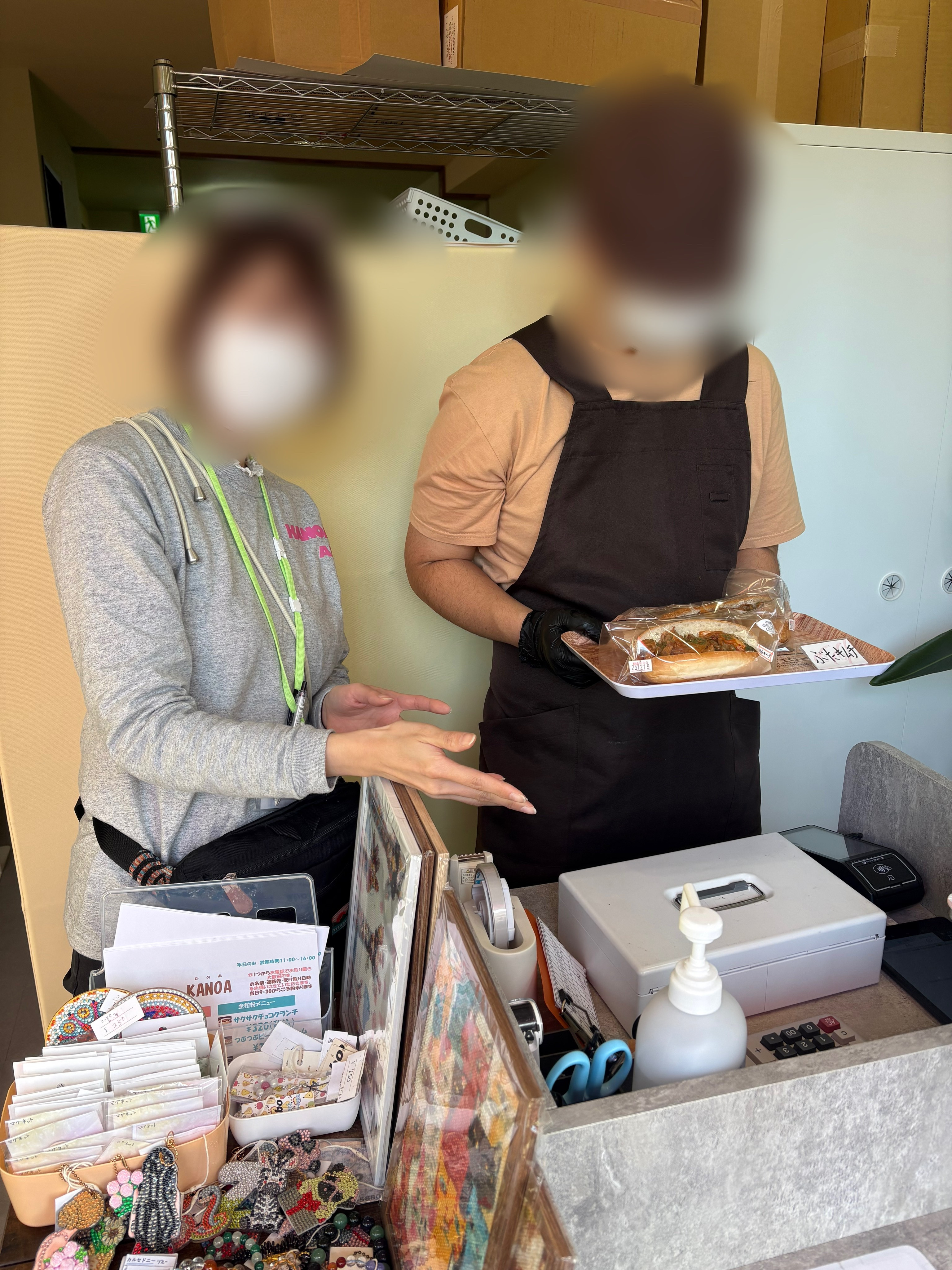 2025/12/19　　調理と店頭　　地域活動報告