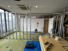 内装工事（軽天組立）