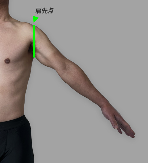 腕付根囲