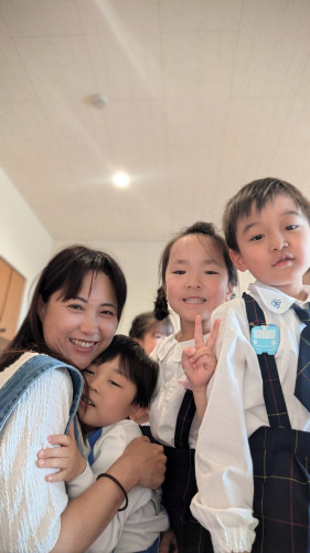 本日の慶応幼稚園課外レッスン1－3年目