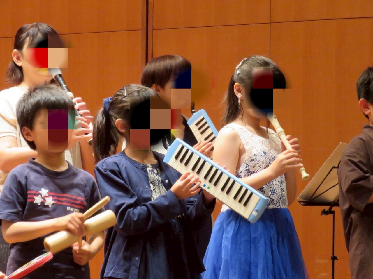 ご家族にも参加していただき、合奏もしました🎵ご自宅で練習する時間を設けてくださり、親子の時間を持つことができましたとのご感想をいただきました。