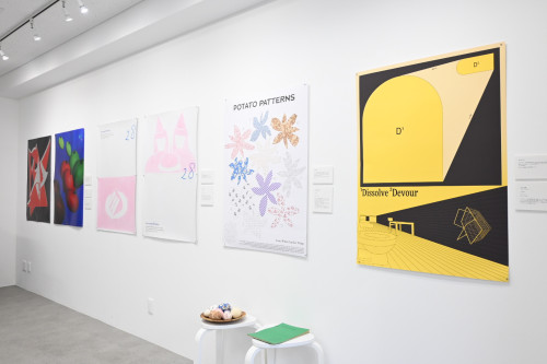 グラフィックデザイングループ展「Eating, drinking till we die」