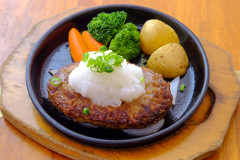 ハンバーグランチ　和風