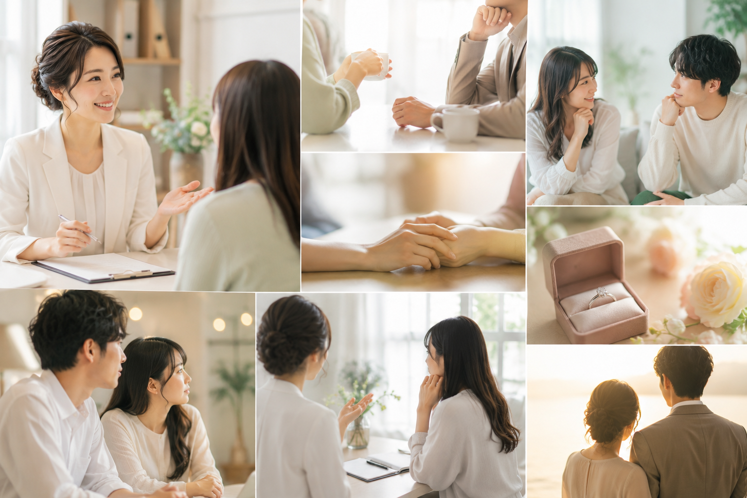 ご成婚までのサポートイメージ