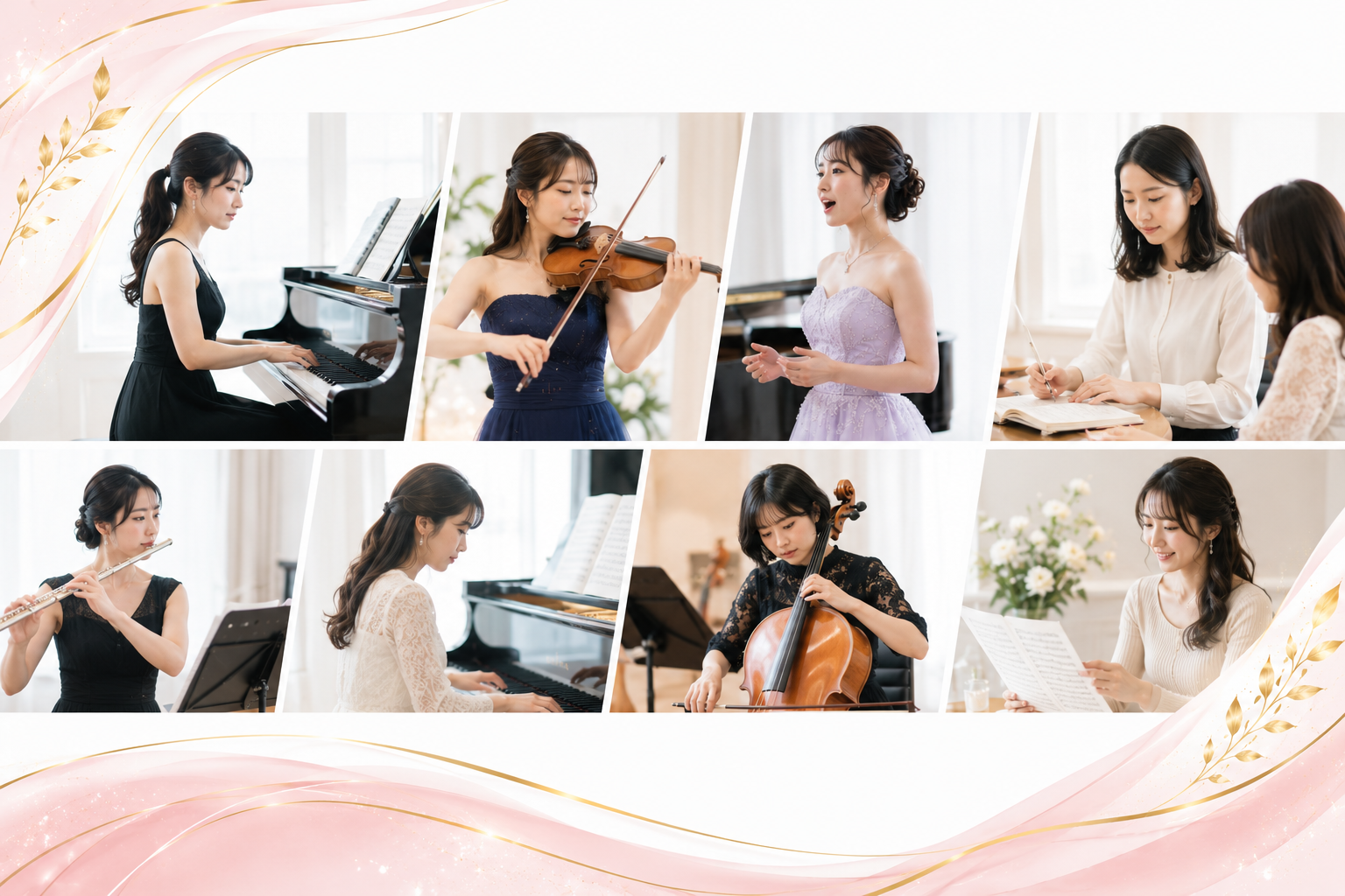 女性音楽家の方からのお問い合わせ