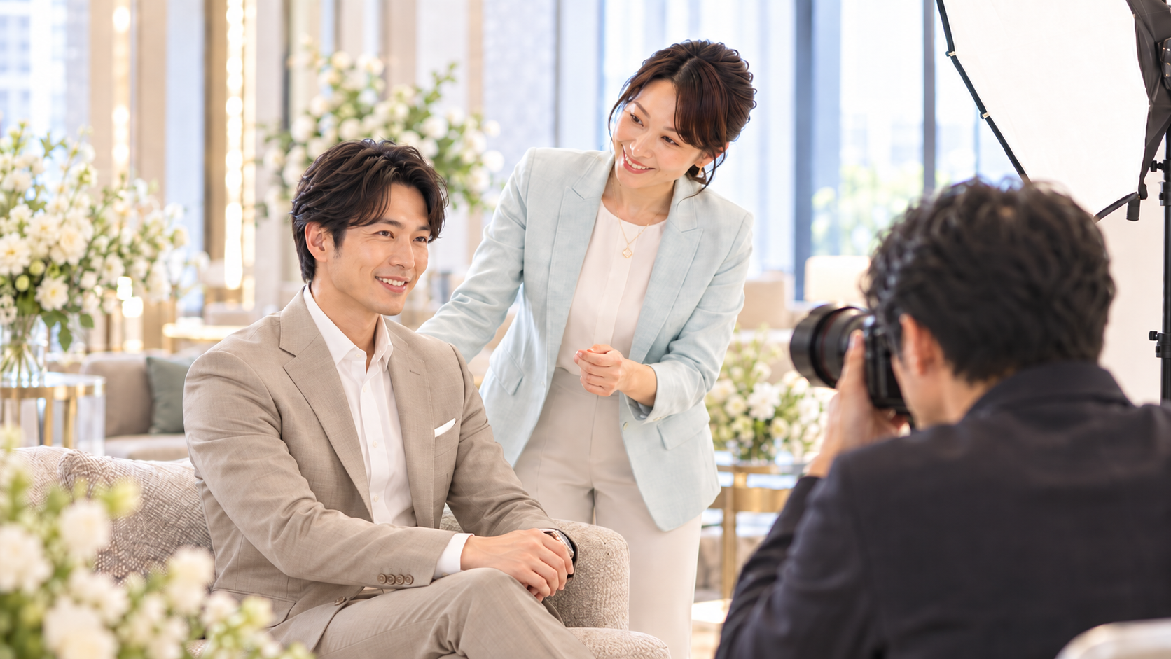 Grace Symphony 婚活シミュレーション STEP 04 プロフィール写真撮影