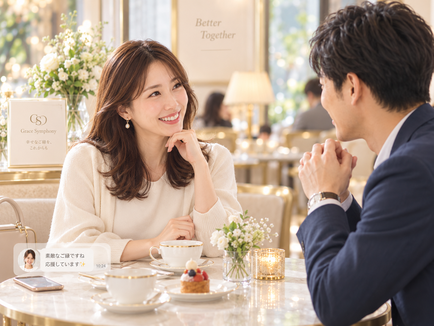 Grace Symphony 婚活シミュレーション STEP 19 初デート・仮交際を重ねる
