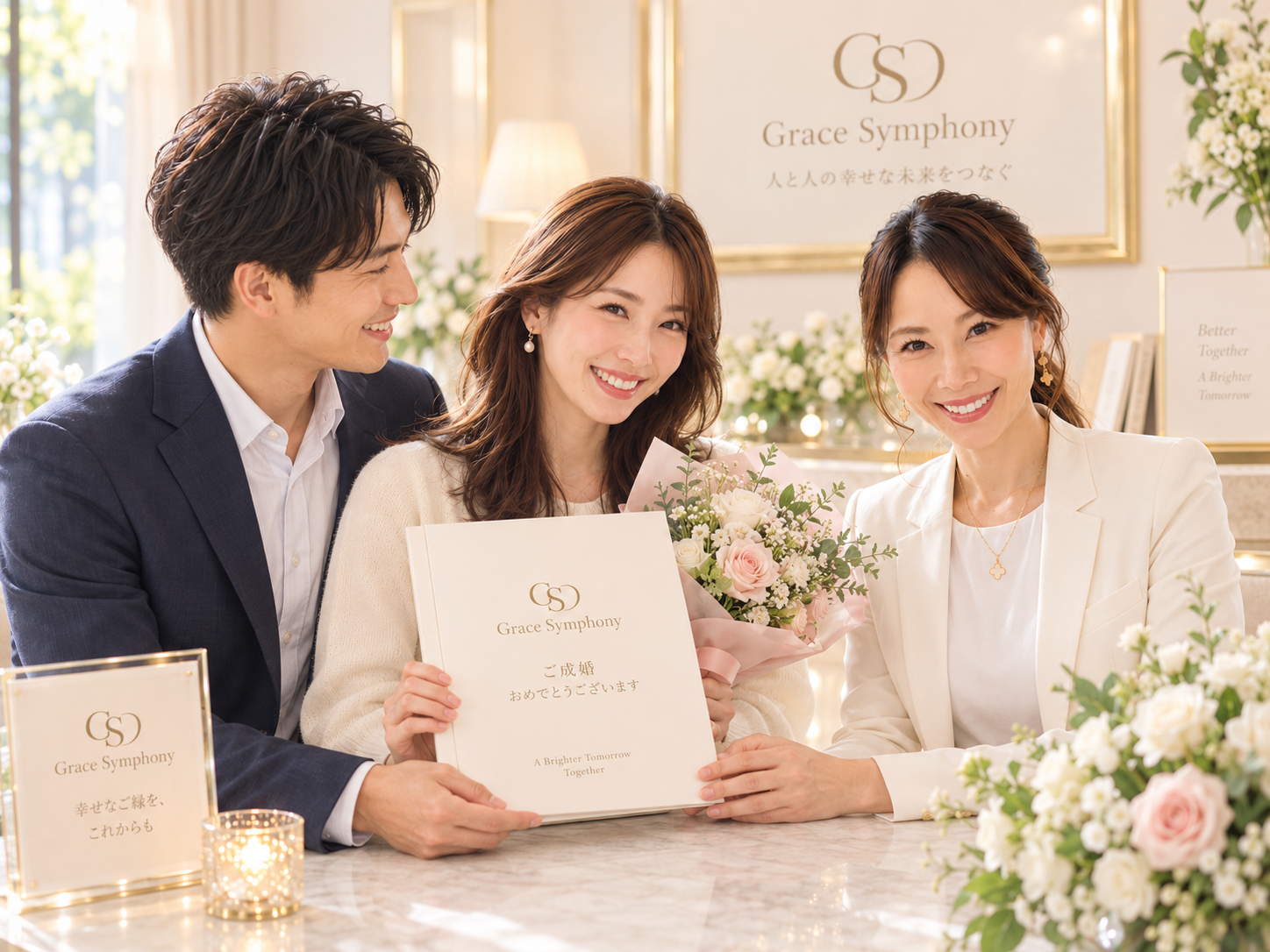 Grace Symphony 婚活シミュレーション STEP 24 ご成婚・成婚退会
