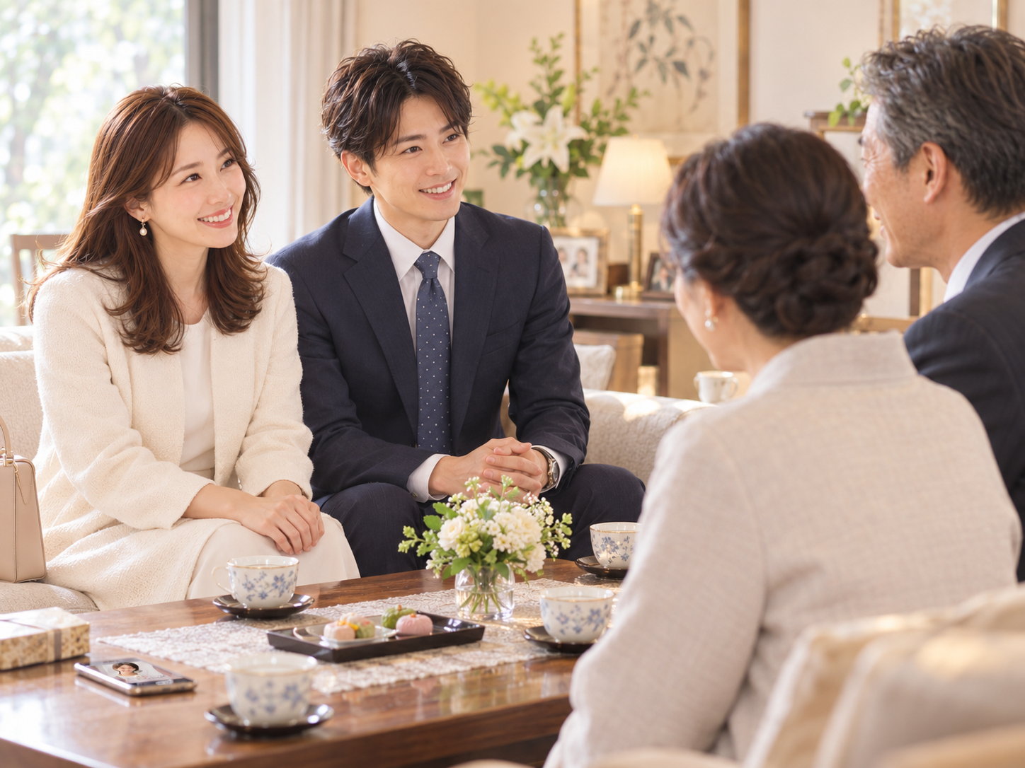 Grace Symphony 婚活シミュレーション STEP 22 親御様へのご挨拶