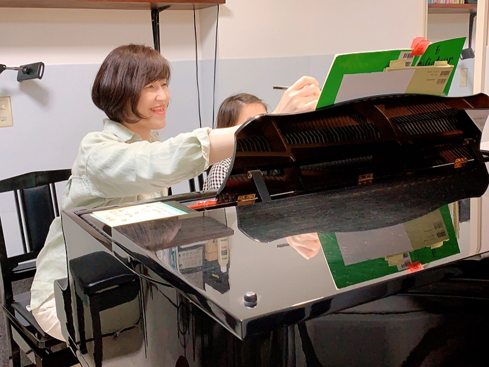 生徒さんたちから元気をもらっています