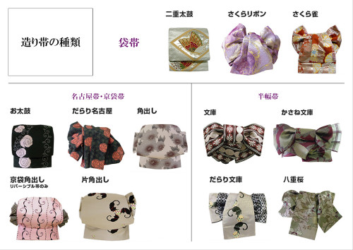 海外赴任の着物 帯種類.jpg