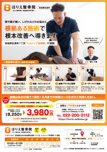 おかげさまで1周年!感謝の特別キャンペーン実施中!