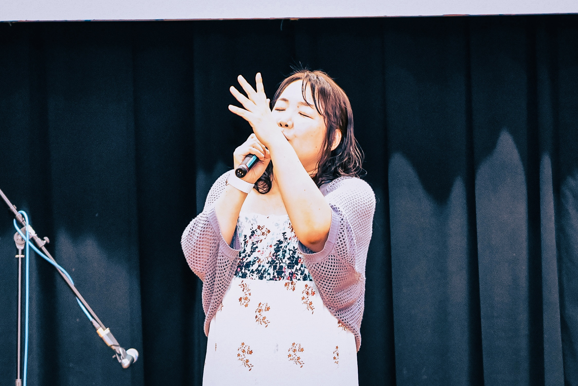 歌のステージ🎤🌺